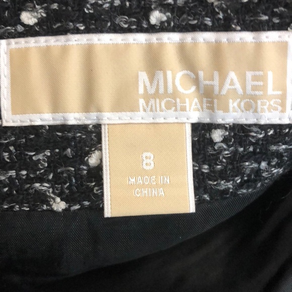 Michael Kors Black & White Skirt - Picture 5 of 6